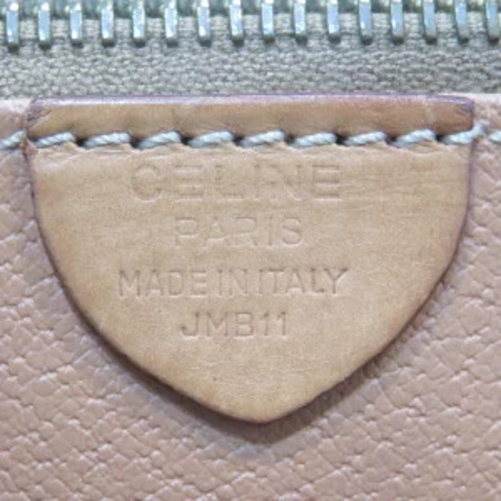 Celine bag shoulder leather Macadam Brown